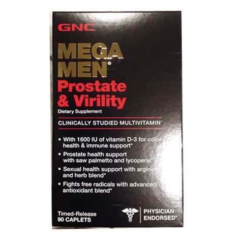 gnc vitality and prostate|gnc prostate and virility vitamins.